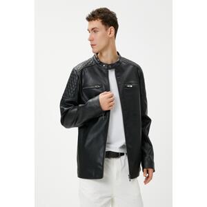 Koton Men's Black Jacket