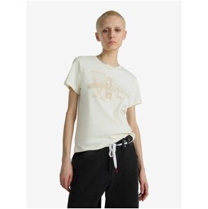 Creamy women's T-shirt VANS - Women