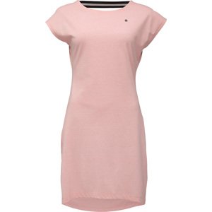 Women's pink summer dress LOAP Audana