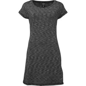 Women's dark grey brindle summer dress LOAP Marilyn