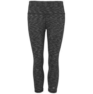 Women's three-quarter length sports leggings LOAP Mafia in dark grey