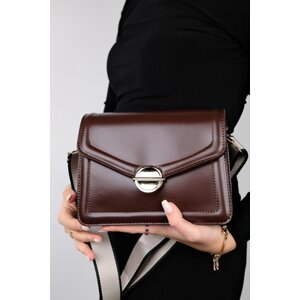 LuviShoes BLINK Women's Brown Crossbody Bag