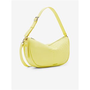 Light yellow women's handbag Desigual Aquiles Z Sheffield - Women