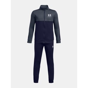 Under Armour UA CB Knit Track Suit-BLU - Boys