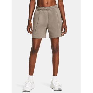 Under Armour Unstoppable Flc Pltd Shorts Short-BRN - Women