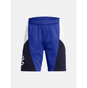 Under Armour Kraťasy Curry Boys Splash Short-BLU - Kluci