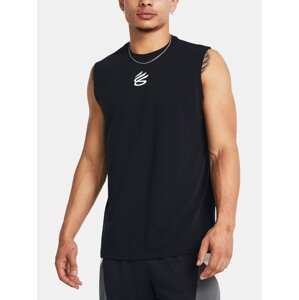 Under Armour Curry Tank Top SLVS Tee-BLK - Men's