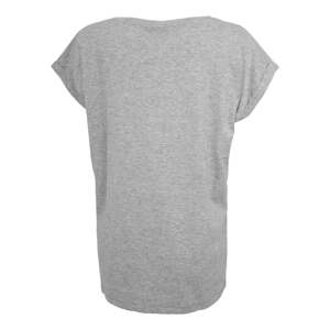 Women's T-shirt with extended shoulder grey