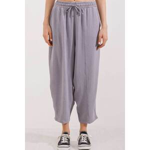 Bigdart 6591 Woven Baggy Trousers - Gray