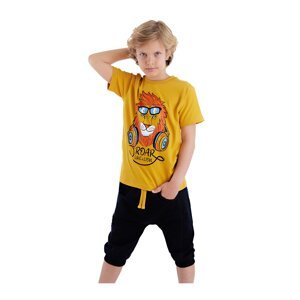 Mushi Arslan Boys T-shirt Capri Shorts Set