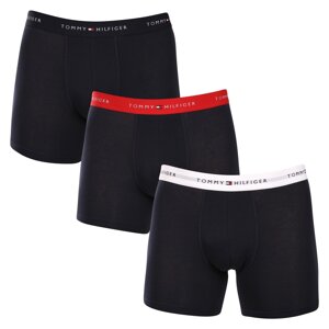 3PACK Men's Boxers Tommy Hilfiger dark blue