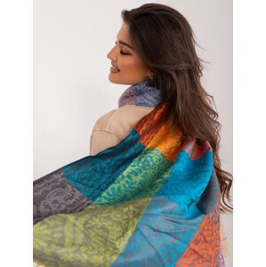 Colorful women's viscose scarf