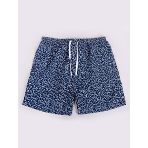 Yoclub Kids's Swimsuits Boys' Beach Shorts P3 Navy Blue