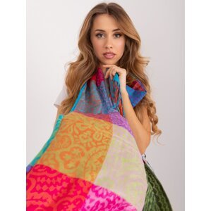 Colorful viscose women's scarf
