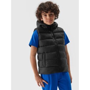 Boys' 4F Synthetic Down Down Vest - Deep Black