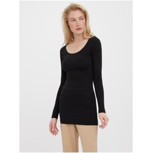 Vero MODA Maxi My Black Long Basic Long Sleeve T-Shirt VERO MODA