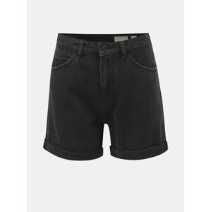 Black denim shorts high waist VERO MODA Nineteen