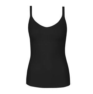 Women's Black Tank Top Pieces Plain - Women