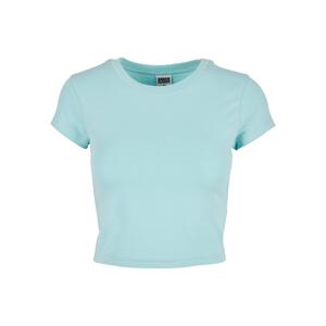 Women's Stretch Jersey Cropped Tee Sea Blue