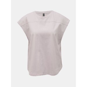 Light Purple Loose T-Shirt Pieces Lotio - Women