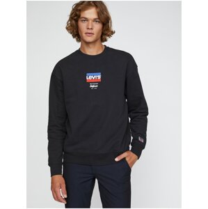 Levi's Black Men's Levi's® Relaxed T2 Graphic Crew Sweatshirt - Men