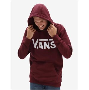 Burgundy men's hooded sweatshirt VANS - Men