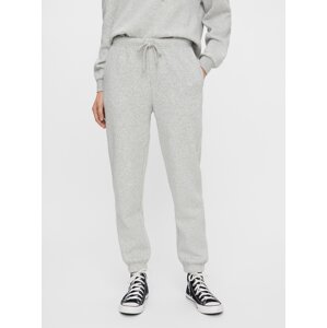 Light Grey Basic Sweatpants Pieces Chilli - Women