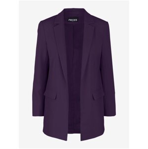 Dark purple women's blazer Pieces Bossy - Women's