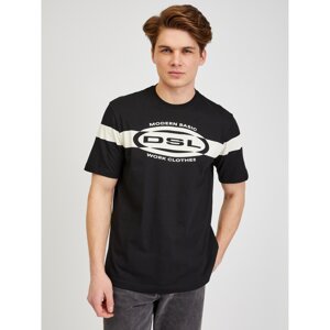 Black Men's T-Shirt Diesel - Men's