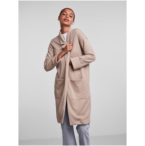 Beige Women's Long Jacket Pieces Dorita - Women