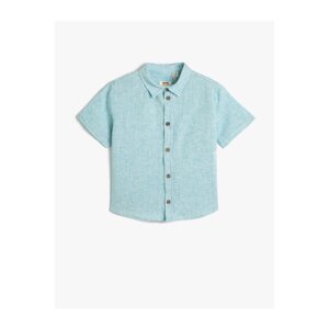 Koton Shirts Short Sleeves Classic Collar