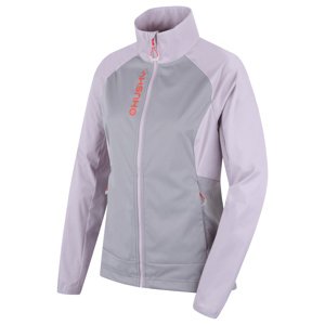 Women's softshell jacket HUSKY Suli L purple/grey