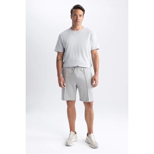 DEFACTO Slim Fit Sweatshirt Fabric Shorts