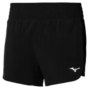 Dámské šortky Mizuno ER 4.5 2in1 Short Black, S