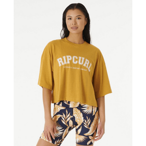 Rip Curl T-Shirt SEACELL CROP HERITAGE TEE Gold