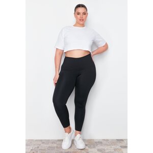 Trendyol Curve Black Premium Extra Tummy Tuck and Push Up Full Length Sports Leggings