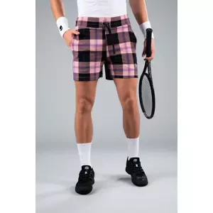 Men's Shorts Hydrogen Tartan Shorts Pink/Black L