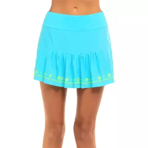 Women's Lucky in Love Long Stitch Around Skirt Sky M