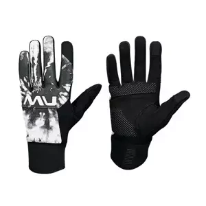 Men's cycling gloves NorthWave Fast Gel Reflex Glove Black/Reflective