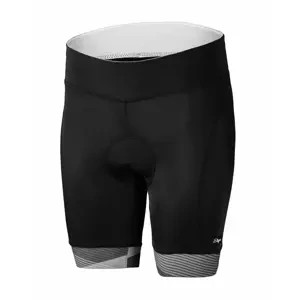 Women's cycling shorts Etape LIVIA black-and-white