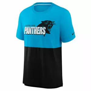 Nike Colorblock NFL Carolina Panthers, L Men's T-Shirt