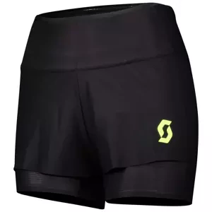 Women's Scott Hybrid Shorts RC Run Black/Yellow