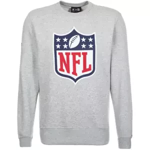 New Era Men's NFL Team Logo Crew Grey Sweatshirt