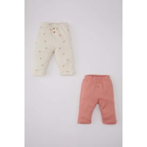 DEFACTO Baby Girl Rainbow Printed 2 Piece Sweatpants