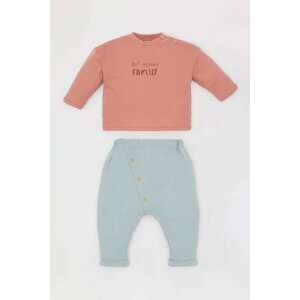 DEFACTO 2 piece Regular Fit Crew Neck Set