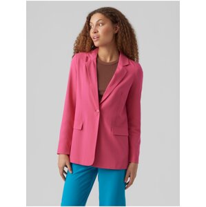 Women's dark pink blazer VERO MODA Zelda - Women