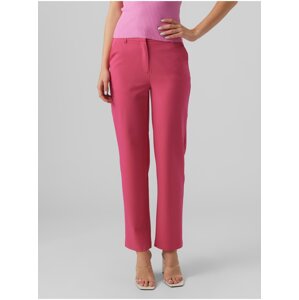 Women's dark pink pants VERO MODA Zelda - Women