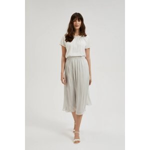 Women's skirt MOODO - olive/powder pink