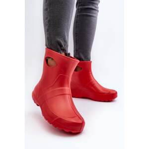 Women's waterproof boots LEMIGO GARDEN red