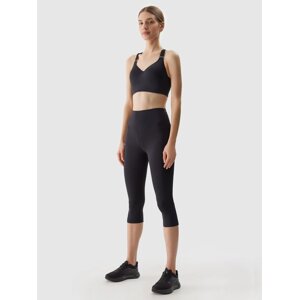 Women's 4F 3/4 Leggings - Black